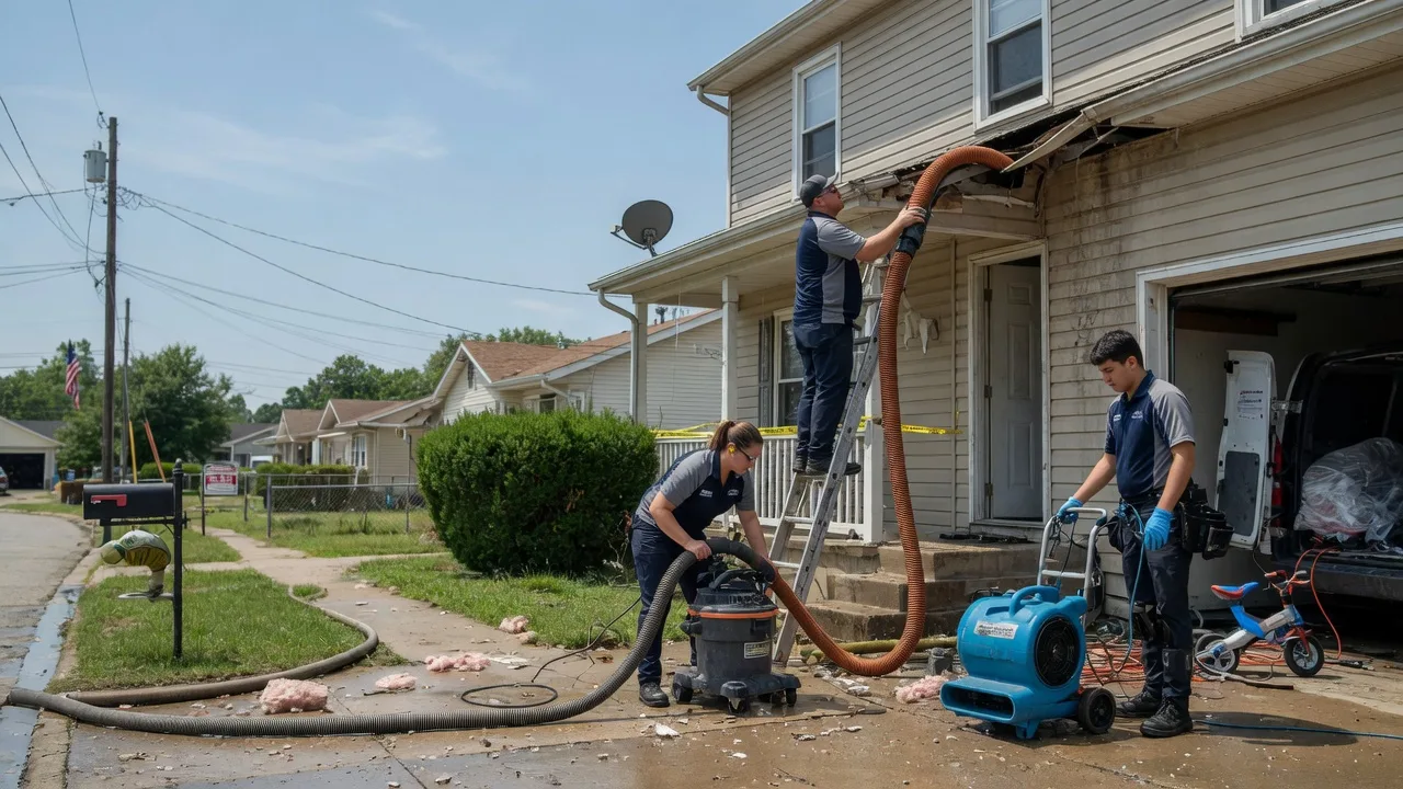 Water Damage Restoration in Willisville, IL near me